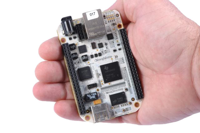 beaglebone in hand